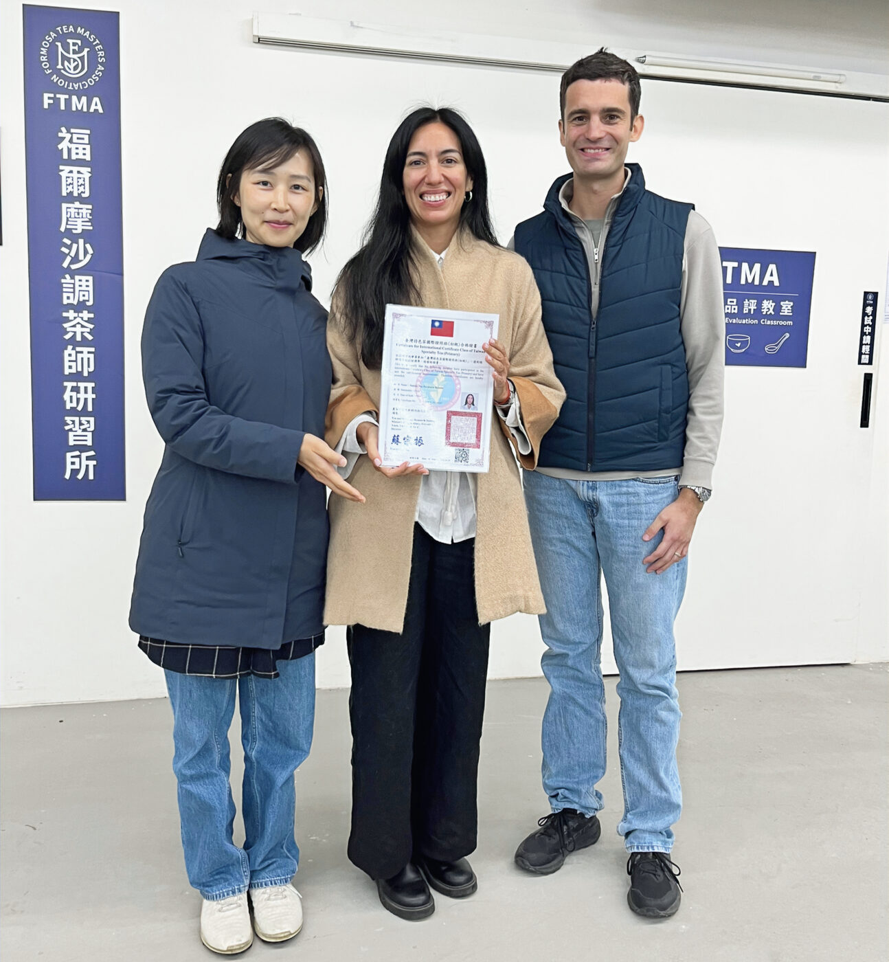 Certification ceremony at the FTMA